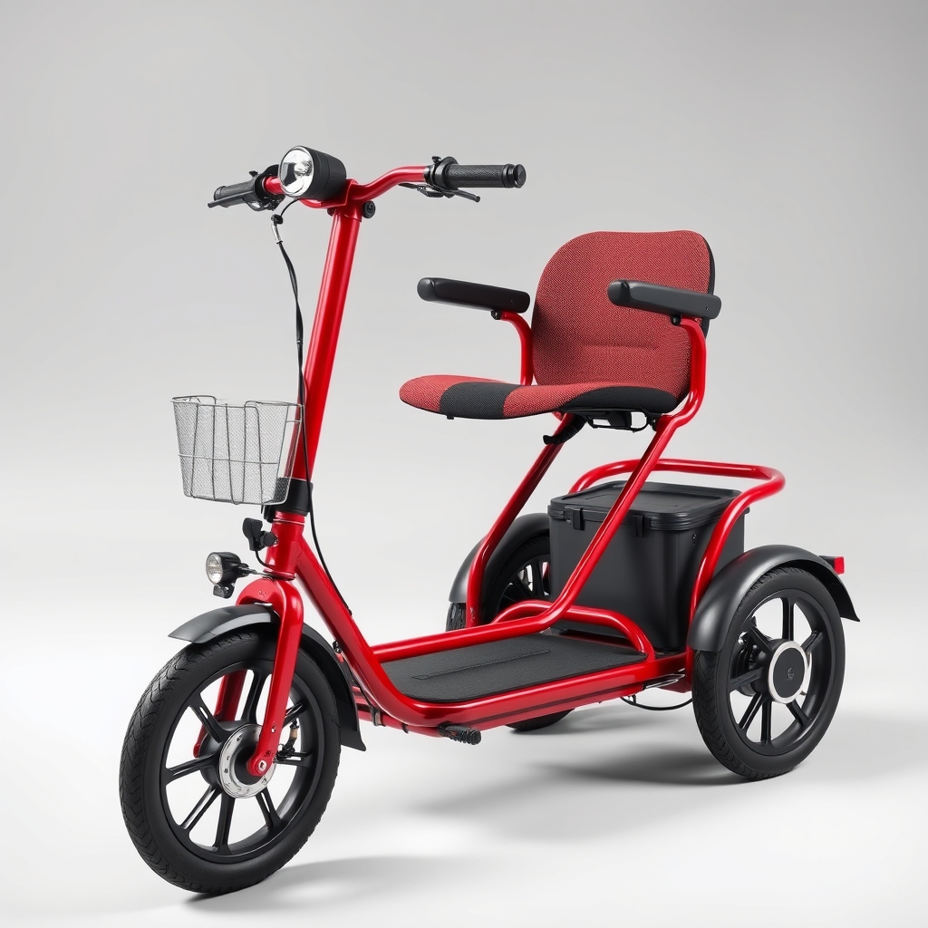 Alton 3-wheel folding mobility scooter